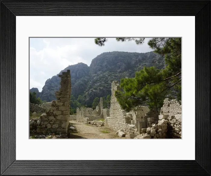 Framed Print : Turkey, Lykia, Olympos Framed Print : Turkey, Lykia, Olympos