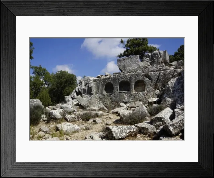 Framed Print : Turkey, North West of Antalya, Termessos Framed Print : Turkey, North West of Antalya, Termessos