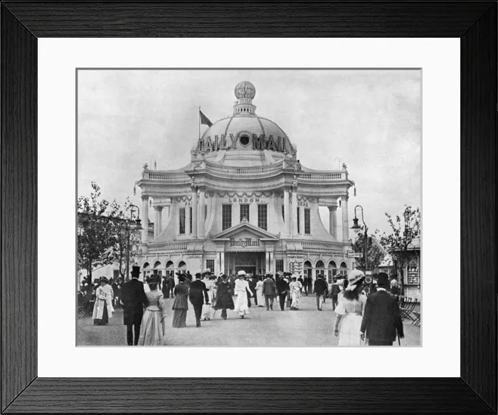 Framed Print : Franco-British Exhibition, White City, London Framed Print : Franco-British Exhibition, White City, London