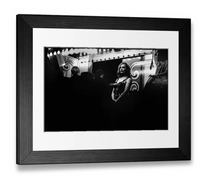 Framed Print : Girl at fairground attraction Framed Print : Girl at fairground attraction