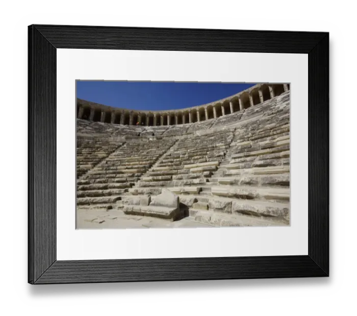 Framed Print : Turkey, Antalya east, Aspendos Framed Print : Turkey, Antalya east, Aspendos
