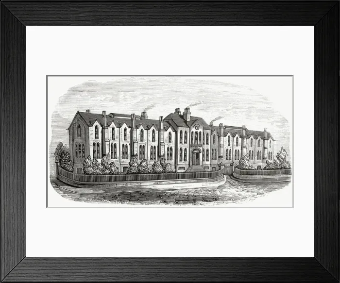 Framed Print : Abbot Industrial School, Gateshead Framed Print : Abbot Industrial School, Gateshead