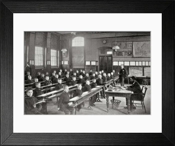 Framed Print : Chelmsford Industrial School - Classroom Framed Print : Chelmsford Industrial School - Classroom