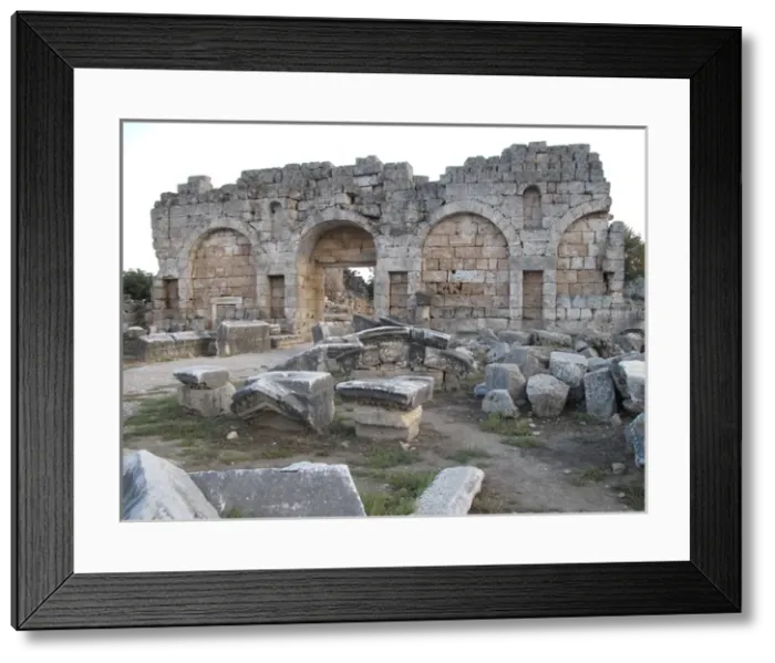 Framed Print : Turkey, North East of Antalya, Perge Framed Print : Turkey, North East of Antalya, Perge