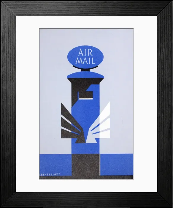 Framed Print : Poster, Air Mail Framed Print : Poster, Air Mail