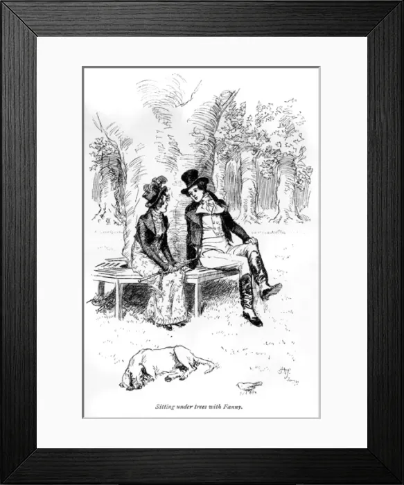 Framed Print : Mansfield Park Framed Print : Mansfield Park