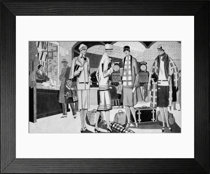 Framed Print : Outfits for travelling north to the grouse moors Framed Print : Outfits for travelling north to the grouse moors