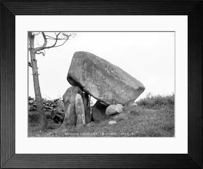 Framed Print : Goward Cromlech, Co. Down Framed Print : Goward Cromlech, Co. Down