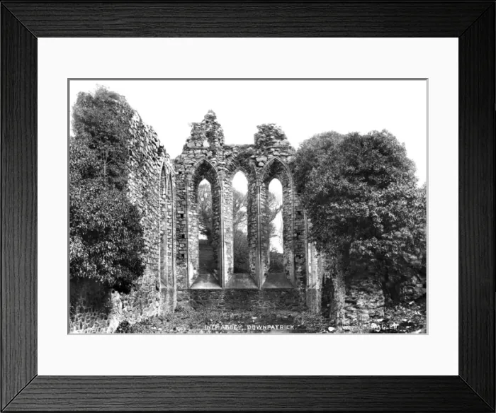 Framed Print : Inch Abbey, Downpatrick Framed Print : Inch Abbey, Downpatrick