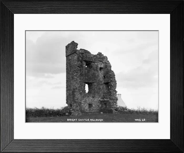 Framed Print : Bright Castle, Killough Framed Print : Bright Castle, Killough
