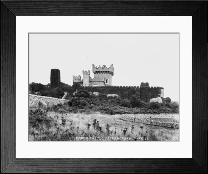 Framed Print : Quintin Castle, Strangford Framed Print : Quintin Castle, Strangford
