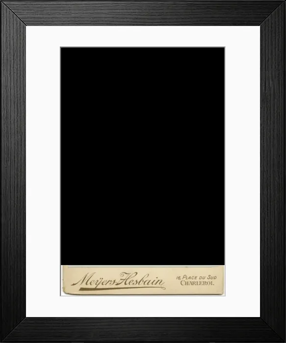 Framed Print : Man with a large dog in a garden Framed Print : Man with a large dog in a garden