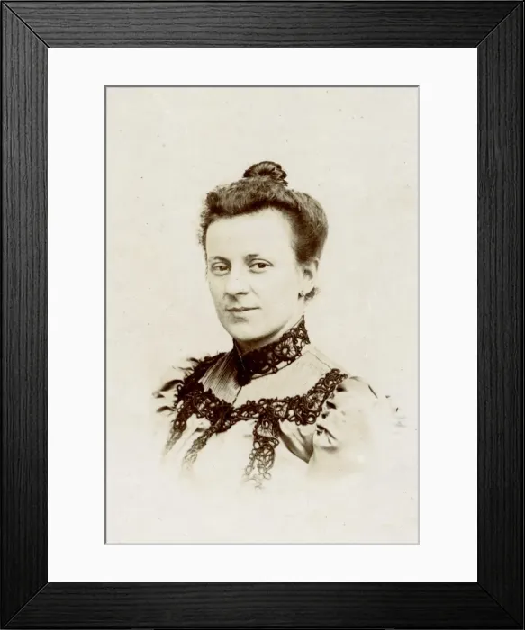 Framed Print : Portrait of a woman, Normandy, France