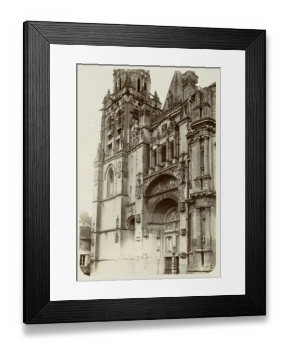 Framed Print : St-Gervais-St-Protais church, Gisors, Normandy, France Framed Print : St-Gervais-St-Protais church, Gisors, Normandy, France