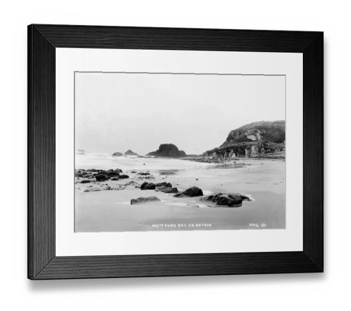 Framed Print : Whitepark Bay, Co Antrim Framed Print : Whitepark Bay, Co Antrim