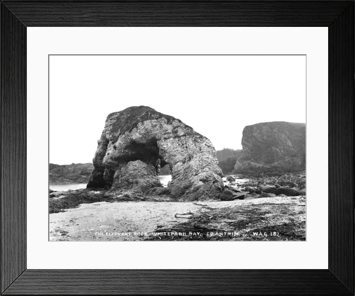 Framed Print : The Elephant Rock, Whitepark Bay. Co Antrim Framed Print : The Elephant Rock, Whitepark Bay. Co Antrim