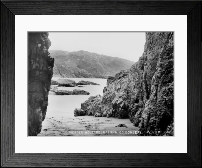 Framed Print : Murder Hole, Rosapenna, Co Donegall Framed Print : Murder Hole, Rosapenna, Co Donegall