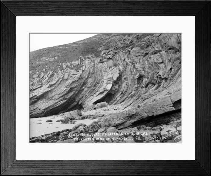 Framed Print : Cliffs of Muslac, Rosapenna, Co Donegall Framed Print : Cliffs of Muslac, Rosapenna, Co Donegall