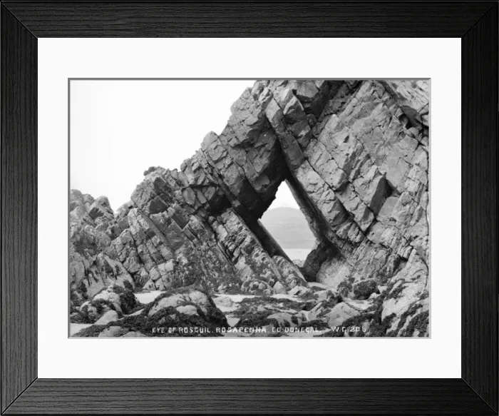 Framed Print : Eye of Rosguil, Rosapenna, Co Donegall Framed Print : Eye of Rosguil, Rosapenna, Co Donegall