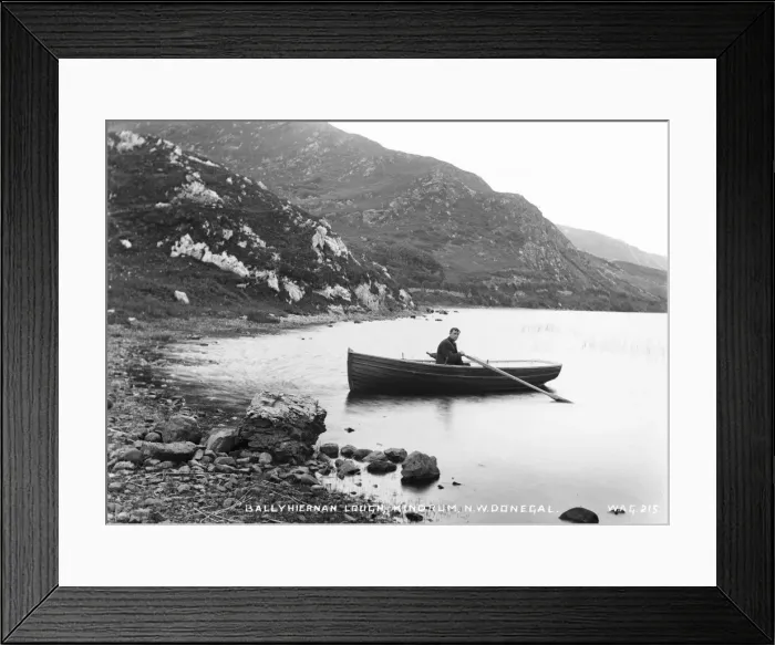 Framed Print : Ballyhiernan Lough, Kindrum, NW Donegall Framed Print : Ballyhiernan Lough, Kindrum, NW Donegall