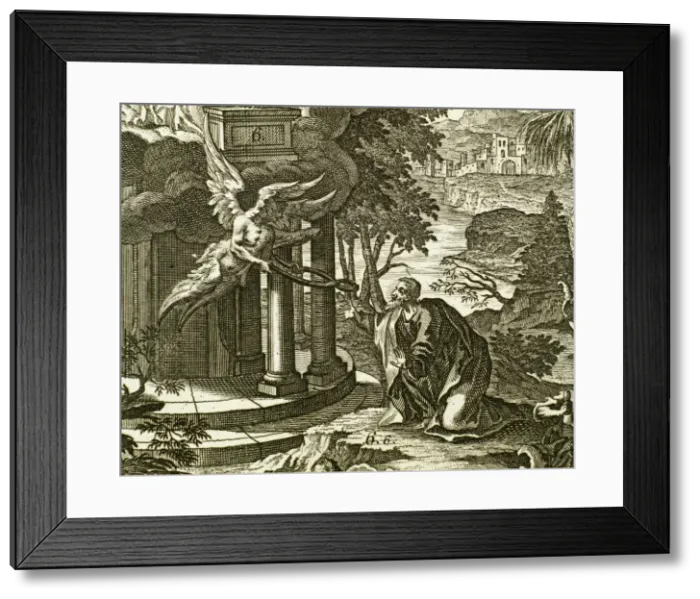 Framed Print : The vocation of Isaiah Framed Print : The vocation of Isaiah