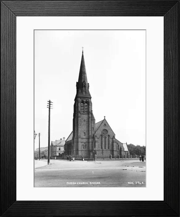 Framed Print : Parish Church, Bangor Framed Print : Parish Church, Bangor