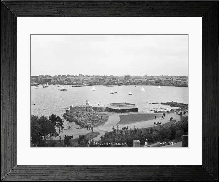 Framed Print : Bangor Bay, Co Down Framed Print : Bangor Bay, Co Down