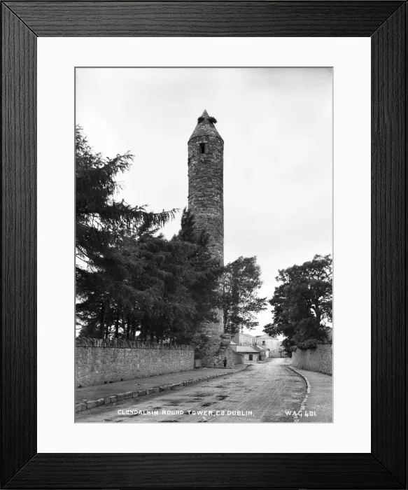Framed Print : Clondalkin Round Tower, Co Dublin Framed Print : Clondalkin Round Tower, Co Dublin