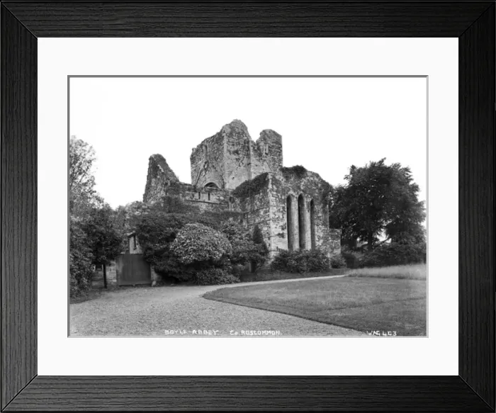 Framed Print : Boyle Abbey, Co Roscommon Framed Print : Boyle Abbey, Co Roscommon