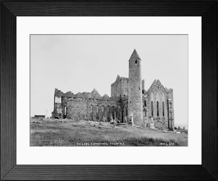 Framed Print : Cashel Cathedral from Ne Framed Print : Cashel Cathedral from Ne