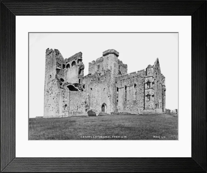 Framed Print : Cashel Cathedral from Sw Framed Print : Cashel Cathedral from Sw