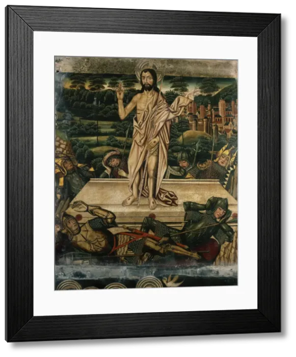 Framed Print : Spain. Aragon. Tarazona. Altarpiece of chapel of the Purific Framed Print : Spain. Aragon. Tarazona. Altarpiece of chapel of the Purific