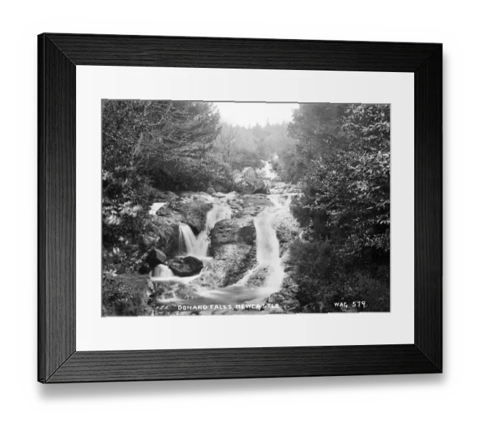 Framed Print : Donard Falls, Newcastle Framed Print : Donard Falls, Newcastle