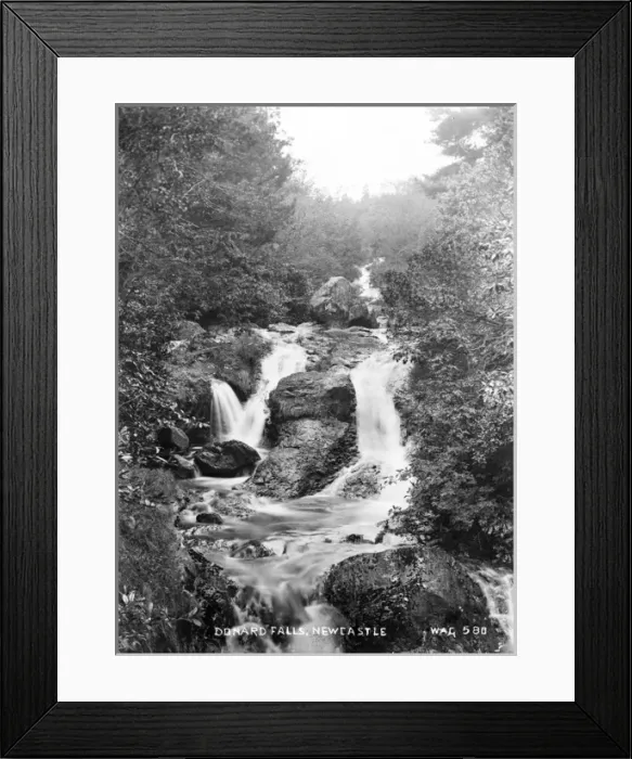 Framed Print : Donard Falls, Newcastle Framed Print : Donard Falls, Newcastle