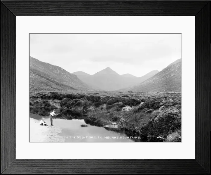 Framed Print : In the Silent Valley, Mourne Mountains Framed Print : In the Silent Valley, Mourne Mountains