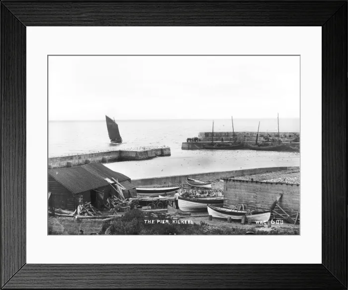 Framed Print : The Pier, Kilkeel Framed Print : The Pier, Kilkeel