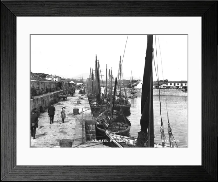 Framed Print : Kilkeel Harbour Framed Print : Kilkeel Harbour