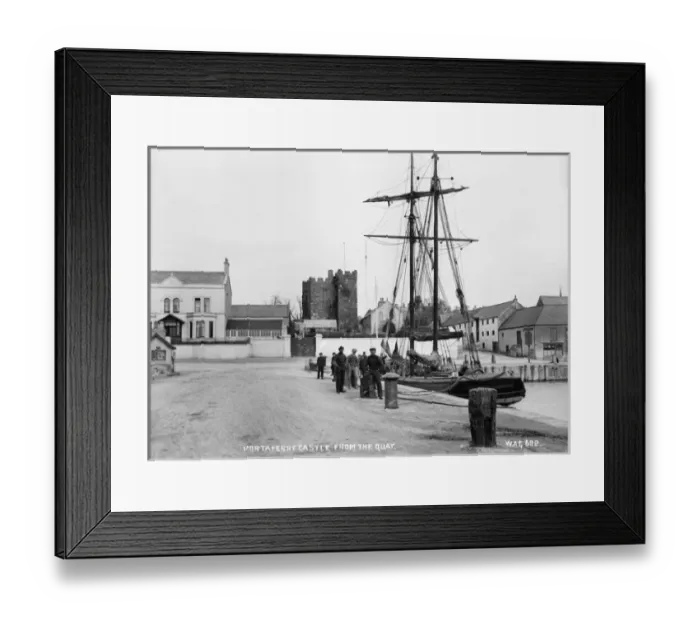 Framed Print : Portaferry Castle from the Quay Framed Print : Portaferry Castle from the Quay