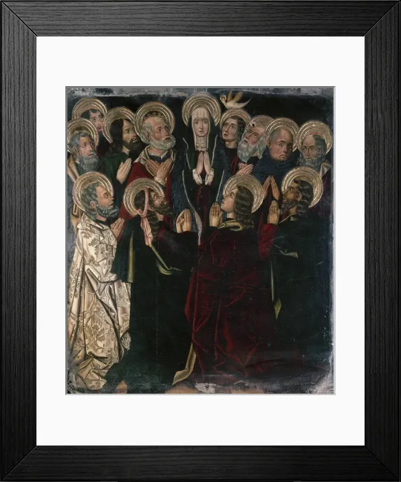 Framed Print : Spain. Aragon. Tarazona. Altarpiece of chapel of the Purific Framed Print : Spain. Aragon. Tarazona. Altarpiece of chapel of the Purific