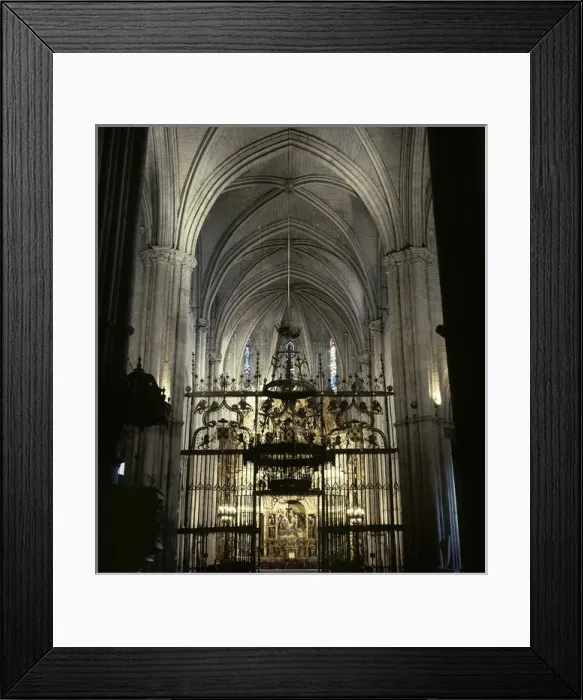 Framed Print : Spain. Castile-Leon. Burgo de Osma Cathedral. 13th-14th cent Framed Print : Spain. Castile-Leon. Burgo de Osma Cathedral. 13th-14th cent