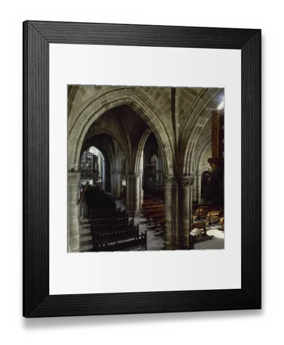 Framed Print : Spain. Cantabria. Santona. Church of Santa Maria del Puerto Framed Print : Spain. Cantabria. Santona. Church of Santa Maria del Puerto