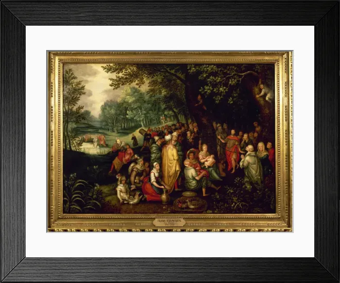 Framed Print : Frans Francken the Younger (1581-1642). Flemish painter. Sce Framed Print : Frans Francken the Younger (1581-1642). Flemish painter. Sce