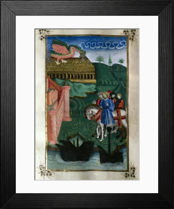 Framed Print : Virgil (70-19 B. C). Ancient Roman poet. The Aeneid. Miniatur Framed Print : Virgil (70-19 B. C). Ancient Roman poet. The Aeneid. Miniatur