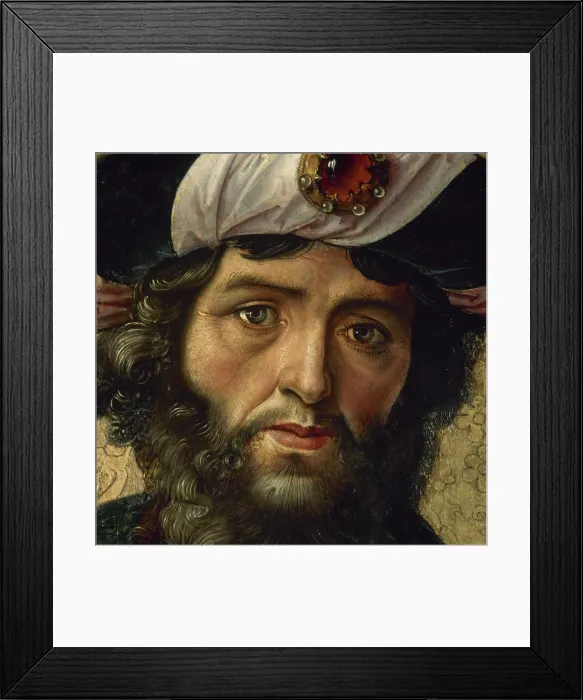 Framed Print : King David of Israel (C. 1040-970 BC). Portrait by Pedro de Framed Print : King David of Israel (C. 1040-970 BC). Portrait by Pedro de