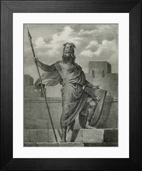 Framed Print : King Alfonso II of Aragon called the Chaste (1154-1196). Eng Framed Print : King Alfonso II of Aragon called the Chaste (1154-1196). Eng
