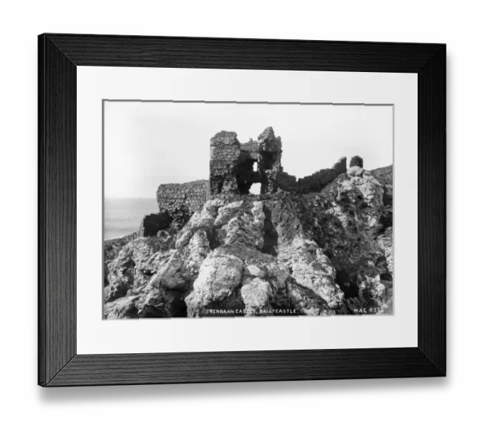 Framed Print : Kenbaan Castle, Ballycastle Framed Print : Kenbaan Castle, Ballycastle