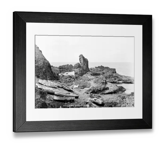 Framed Print : The Harbour, Giants Causeway Framed Print : The Harbour, Giants Causeway