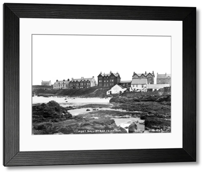 Framed Print : Port Ballintrae, Co Antrim