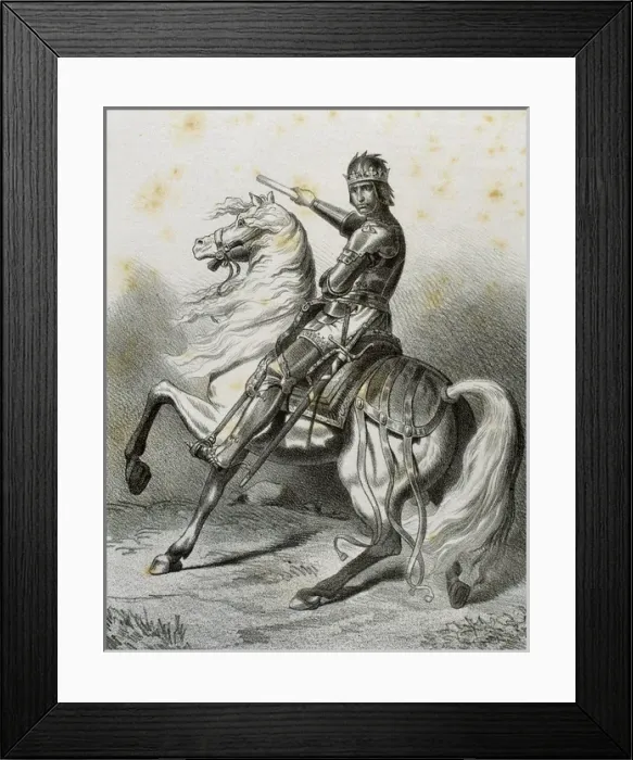 Framed Print : King Alfonso V of Aragon, called The Magnanimous (1396-1458) Framed Print : King Alfonso V of Aragon, called The Magnanimous (1396-1458)