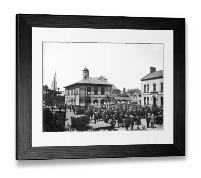 Framed Print : Fair Day, Antrim Framed Print : Fair Day, Antrim